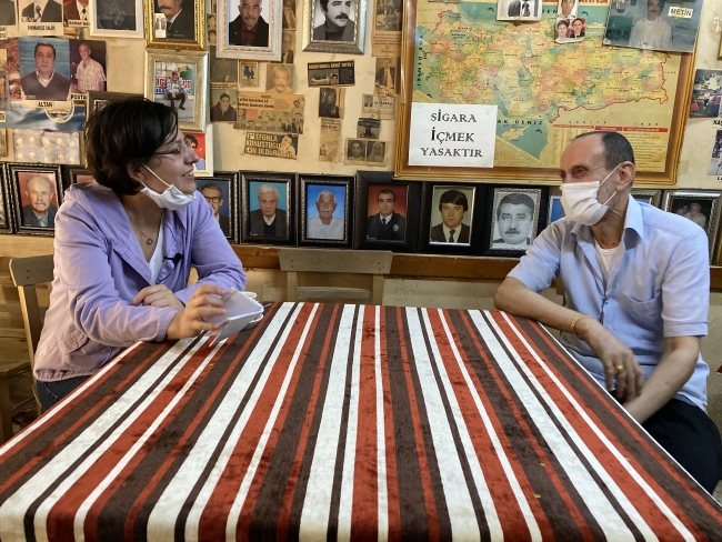 Yaşayan hikayeler kıraathanesi